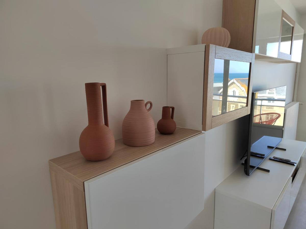 סן מלו Ker Romain - Sea View - 3 Bedrooms Appt מראה חיצוני תמונה